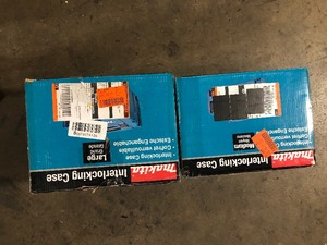 Lot of Makita Interlocking Cases various models customer returns see pictures