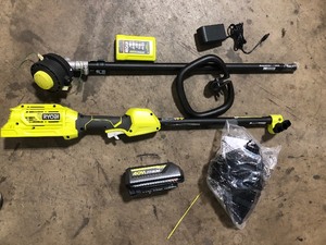 RYOBI 40V X Expand-It Cordless Trimmer customer return review pictures