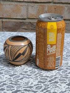 lot 17 image: Hopi Signed Polychrome Pottery  KAC