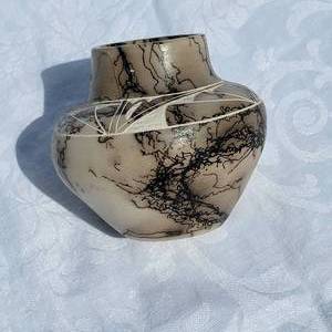 lot 3 image: Native American Navajo Horsehair Pottery signed Naul