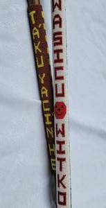 lot 59 image: Native American Indian Lakota Beaded Canes
