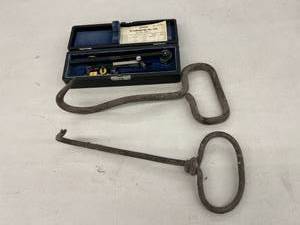 lot 240 image: Vintage Hay Hooks & Lasico Panimeter