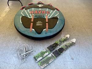 lot 242 image: Jr Pro Water Skis, Ski Rope & Scheels Havoc