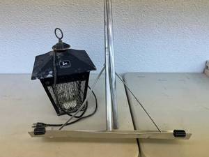 lot 270 image: John Deere Bug Zapper & Snow Rake