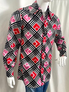 lot 25 image: Vintage One of a Kind Button Up Dress Shirt