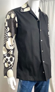 lot 109 image: Retro One of a Kind Handmade Button Up Dress Shirt