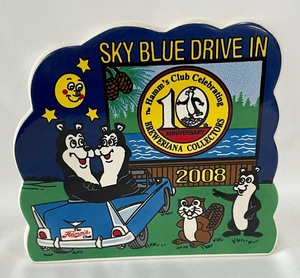 lot 130 image: 2008 Hamms Beer Commemorative Porcelain Plaque