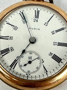 lot 113A image: Vintage Elgin Pocket Watch