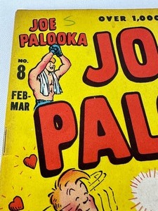 lot 103 image: Vintage 1940s Joe Palooka No 8 Comic