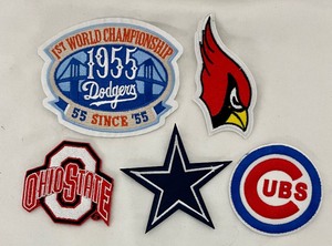 lot 34A image: Variety of Sporting Patches