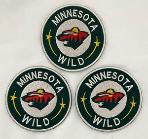 lot 186 image: Minnesota Timberwolves Basketball, Wild Hockey and Twins Baseball Patches