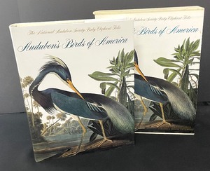 lot 184 image: Audubons Birds of America Large Book by Roger Tory Peterson and Virginia Marie Peterson