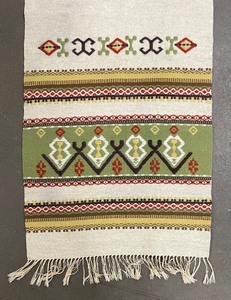 lot 187 image: Vintage Danish Textile  Table Runner