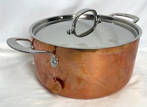 lot 176 image: Beka Copper Pot with Lid