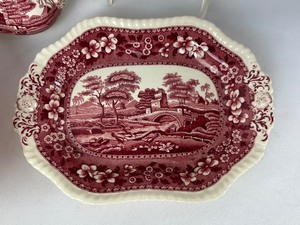 lot 181 image: Four Spode Spodes Tower Serving Pieces