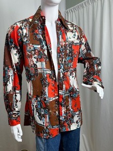 lot 201 image: Retro Button Up Shirt