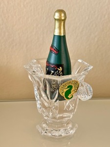 lot 220 image: Miniature Waterford Crystal Champ Bucket