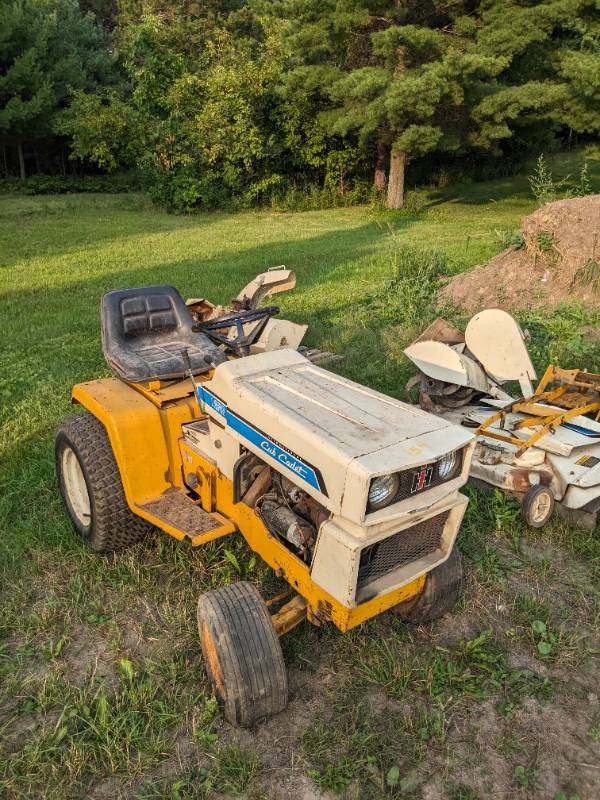 Cub Cadet 1450 tiller mower snow blower Fall Nursery