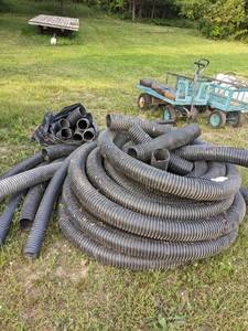 lot 149 image: 4 inch solid (no holes) drain tile, plus other miscellaneous