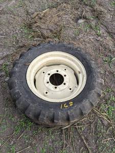 lot 168 image: Wheel & Tire for loadertractor. 10 x 16.5