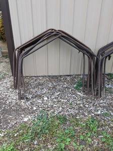 lot 175 image: Lot of 10 metal Cold FrameRow Cover frames