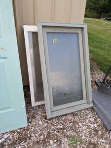 lot 181 image: Casement window with screen, 3.5 feet x 2 feet
