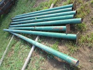 lot 45 image: Posts with Mounting Plates