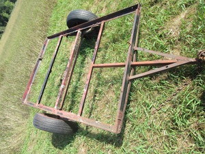 lot 47 image: Garden Trailer Frame
