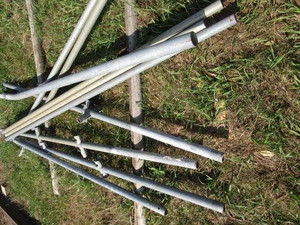 lot 48 image: Galvanized Posts