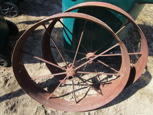 lot 67 image: Steel Wheels