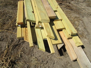 lot 70 image: Treated Lumber