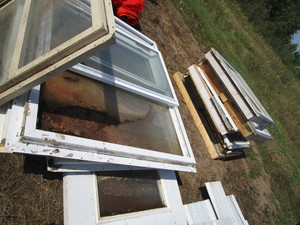 lot 83 image: Reclaimed Windows