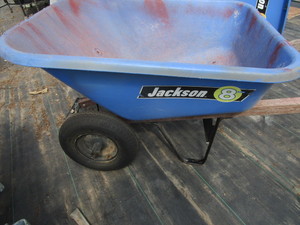 lot 88 image: Wheelbarrow Double Front Tires