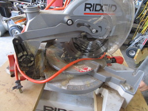 lot 42 image: Ridgid Miter Saw