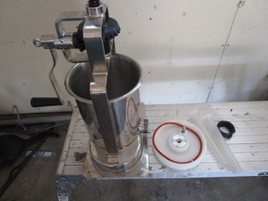 lot 4 image: Stainless Sausage Stuffer