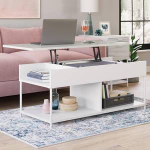 lot 12 image: Sauder Boulevard Caf Lift-Top Coffee Table with Open Shelves