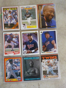 lot 25 image: 27 Different Kirby Puckett Baseball Cards