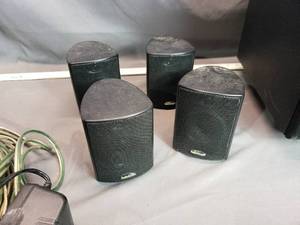 lot 172 image: Audiosource Surround Sound Speakers
