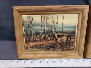 lot 174 image: Lot of 2 Smaller Terry Redlin Wildlife Prints