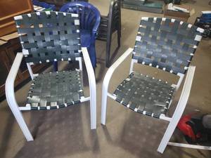 lot 184 image: Lot of 2 Patio Chairrs