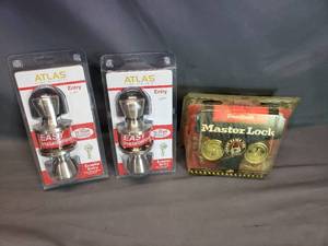 lot 18 image: Entry Door Knobs and Deadbolts