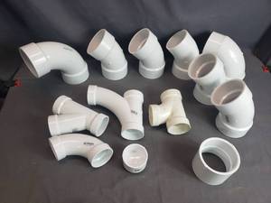 lot 49 image: 2 and 3 PVC Pipe Fittings
