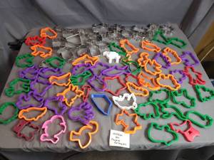 lot 117 image: Approximately 80 Cookie Cutters