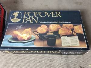 lot 124 image: New in Box Popover Pan