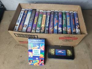 lot 136 image: Childrens VHS Movies - Mostly Disney