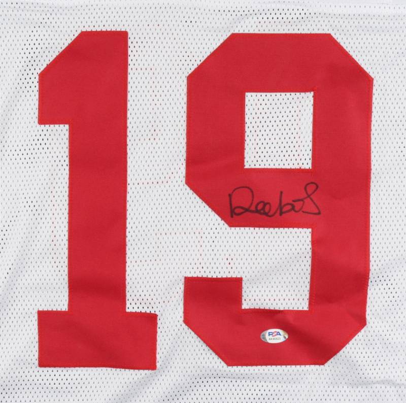 Deebo Samuel Signed 49ers Throwback Jersey (PSA) San Francisco Wide Re –