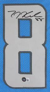 lot 13 image: T. J. Hockenson Signed Detroit Lions Pro Style Jersey Beckett Authenticated