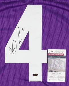 lot 19 image: Dalvin Cook Signed Minnesota Vikings Pro Style Jersey JSA & Cook Authenticated