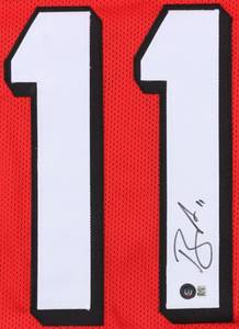 lot 41 image: Brandon Aiyuk Signed San Francisco 49ers Pro Style Jersey Beckett Authenticated