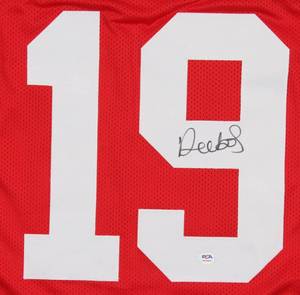 lot 42 image: Deebo Samuel Signed San Francisco 49ers Pro Style Jersey PSA Authenticated